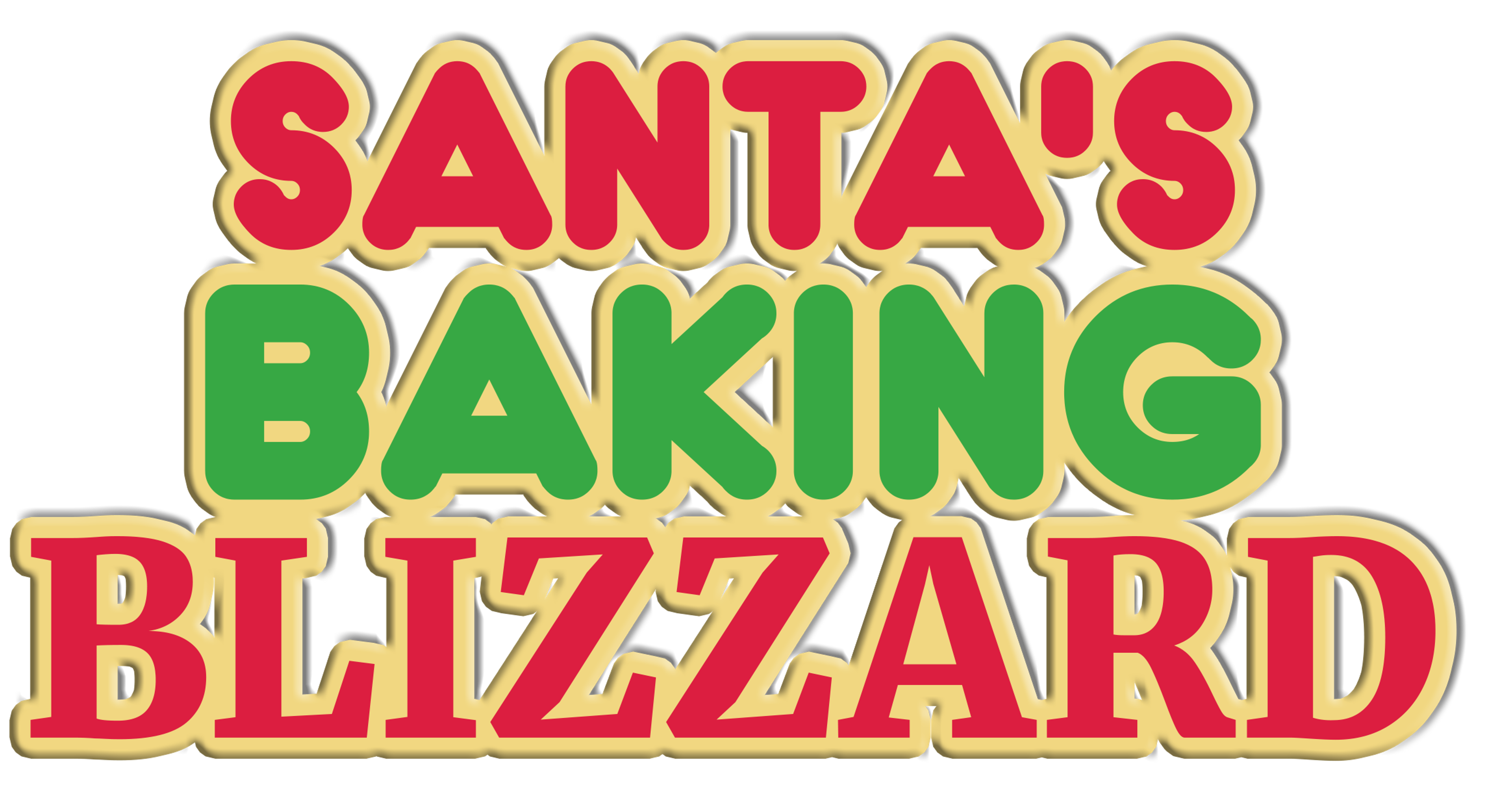 Santa's Baking Blizzard series logo
