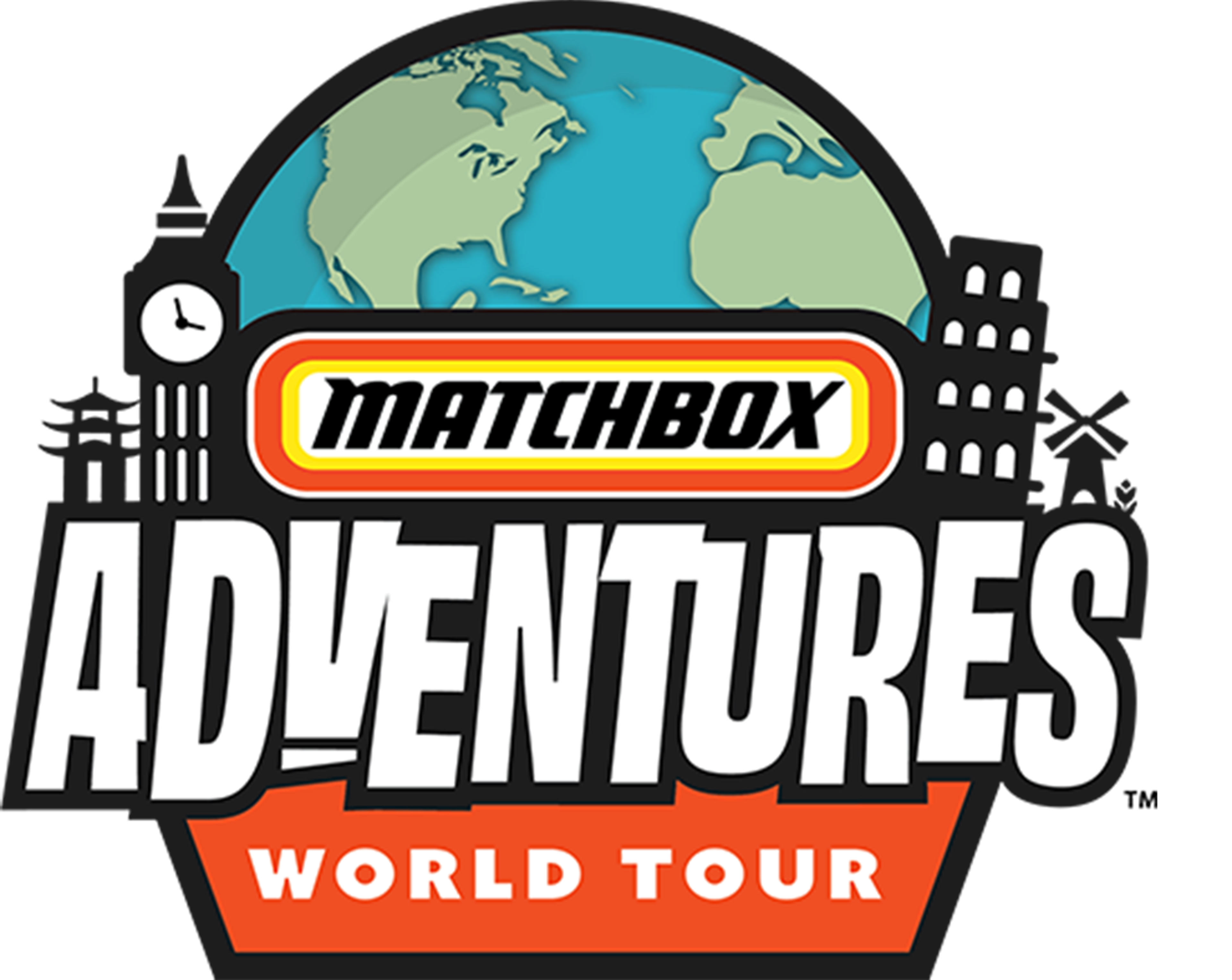 Matchbox Adventure World Tour series logo
