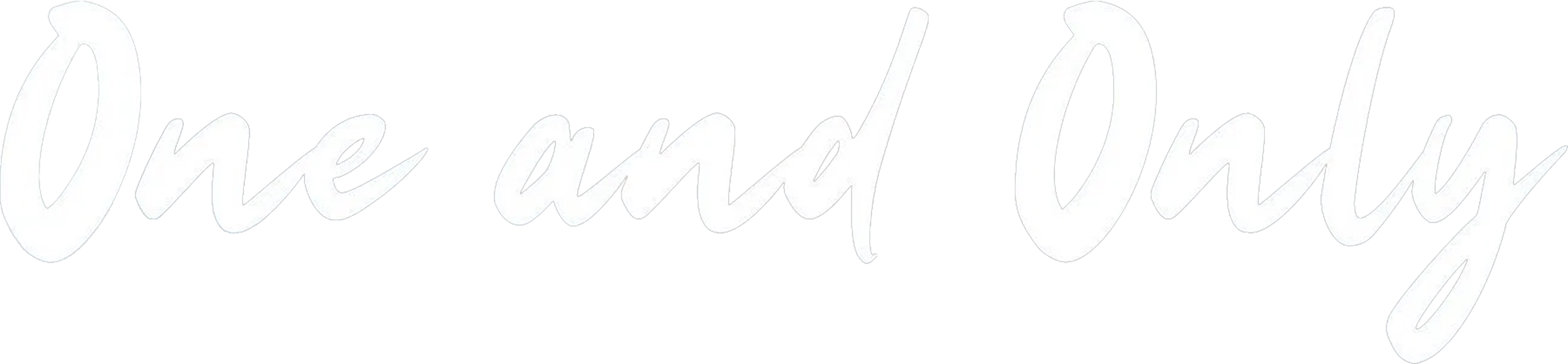 One And Only series logo