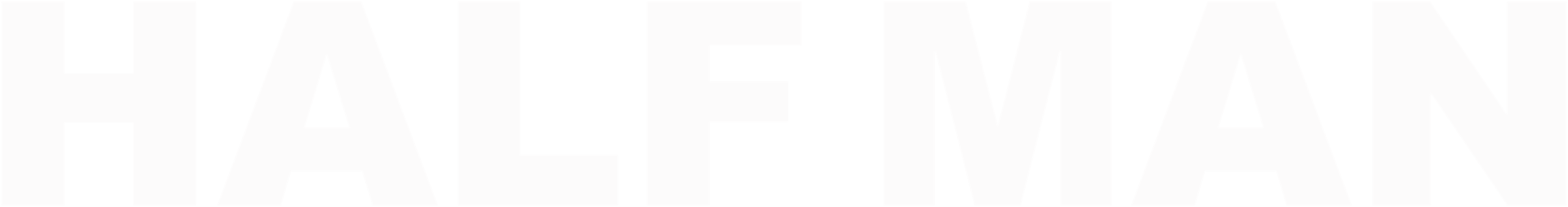 Half Man series logo