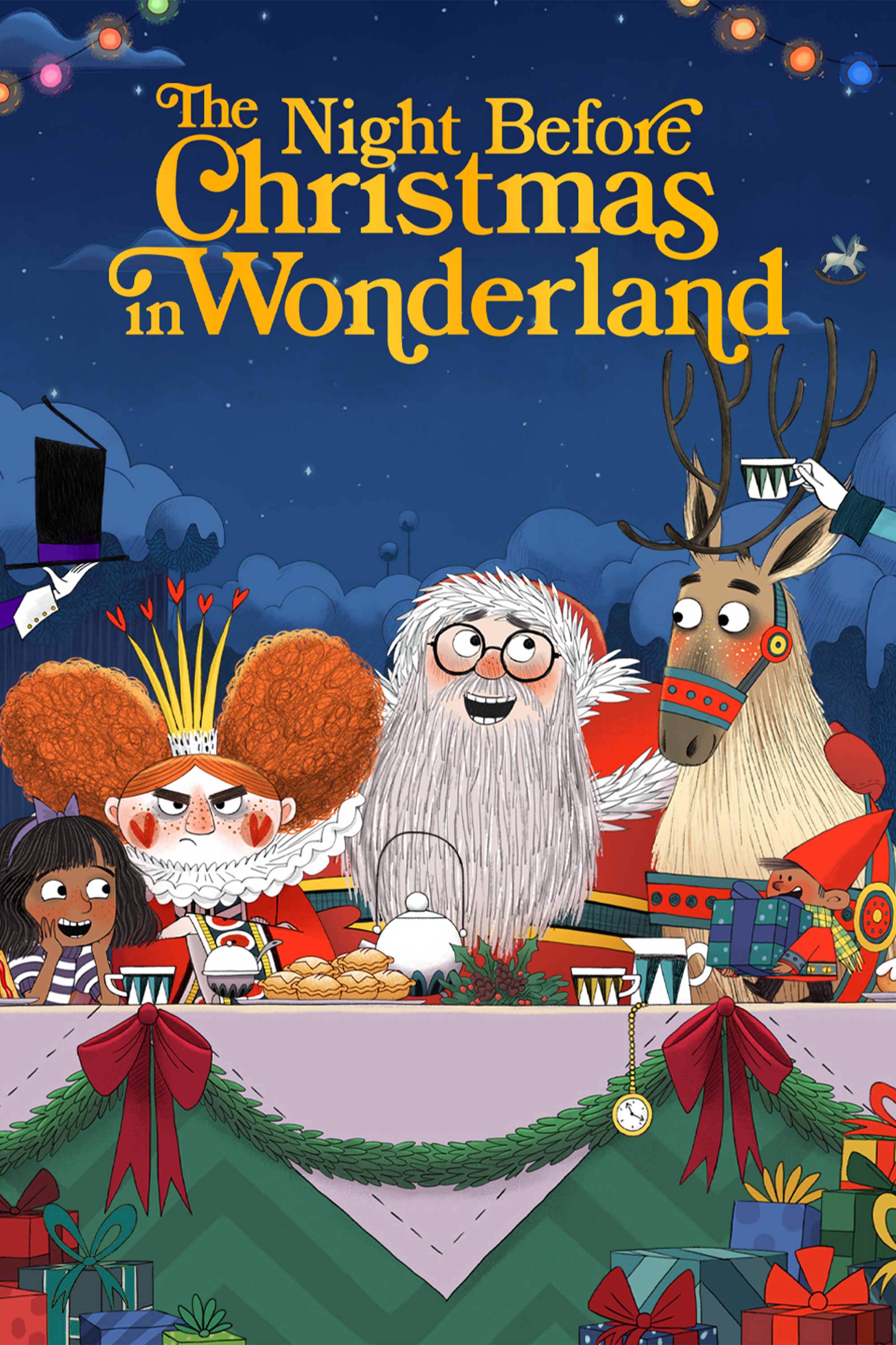 The Night Before Christmas in Wonderland