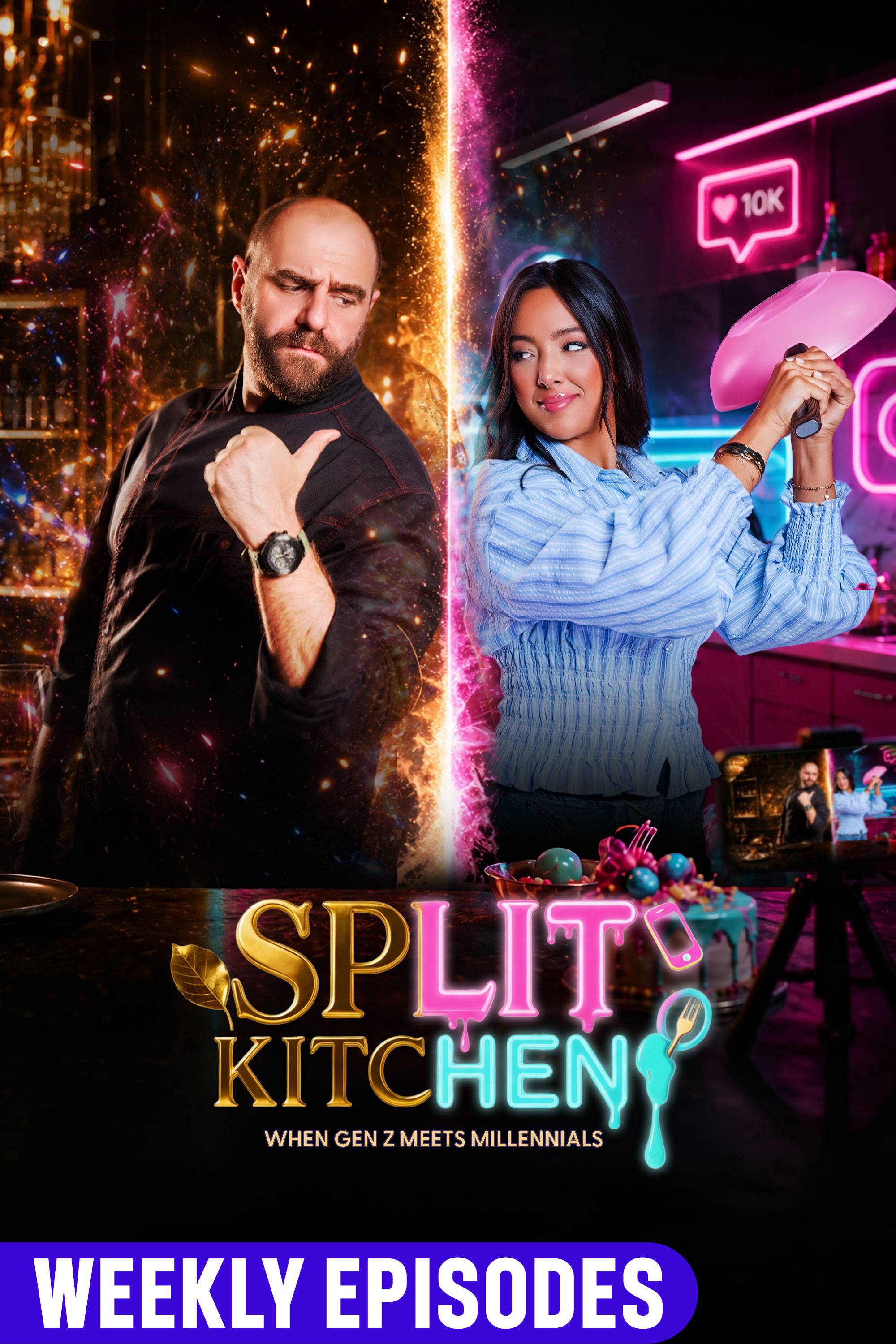 Split Kitchen - When Gen Z Meets Millennials