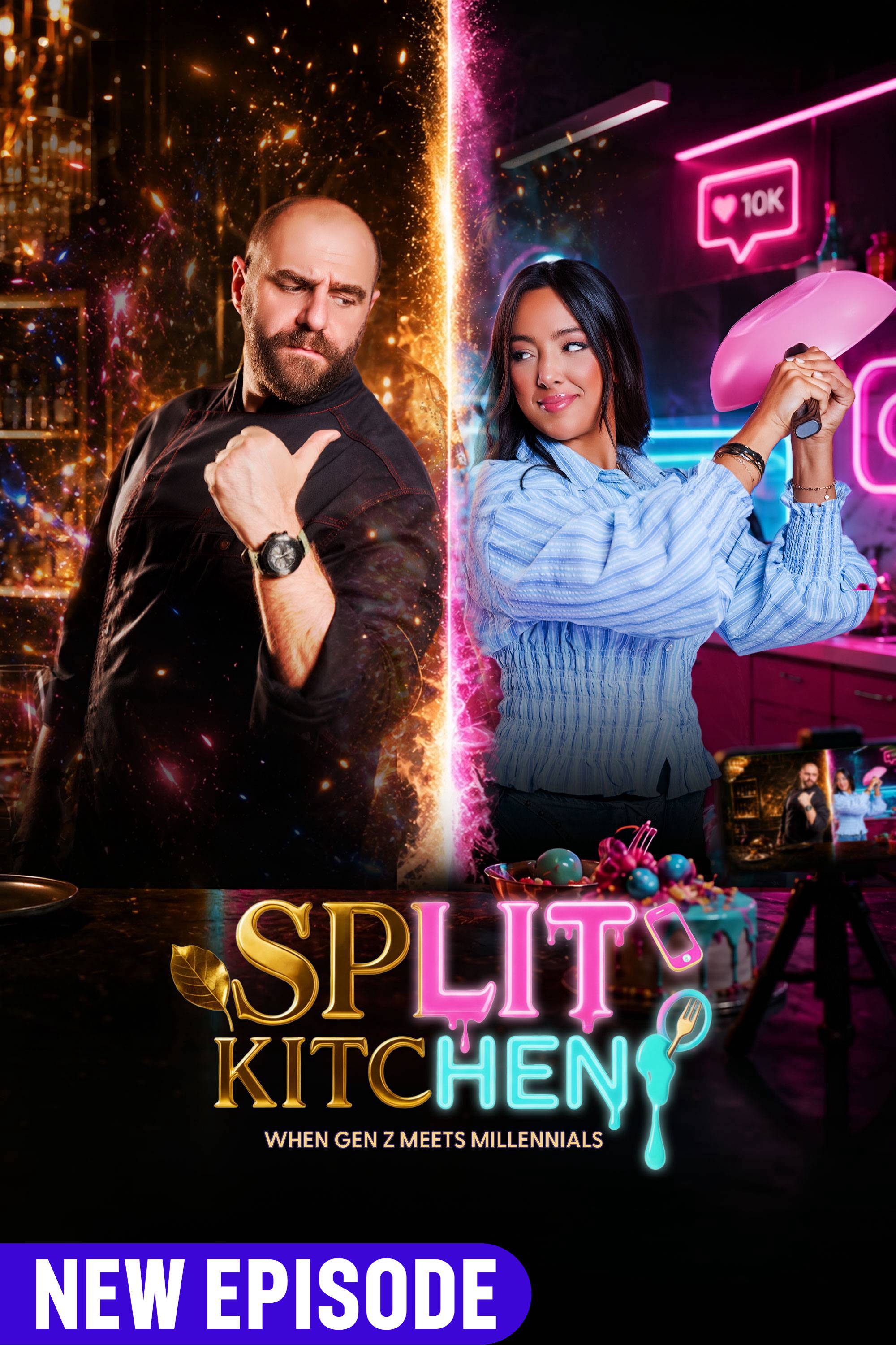Split Kitchen - When Gen Z Meets Millennials